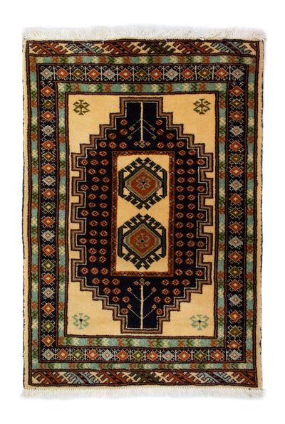 Turkaman Rug 64x91cm - Persian Rugs