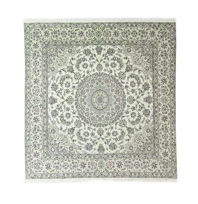 Perser Rug - Nain - Royal square  - 255 x 242 cm - natural white