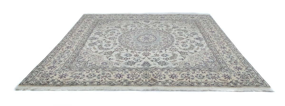 Perser Rug - Nain - Royal square  - 255 x 242 cm - natural white