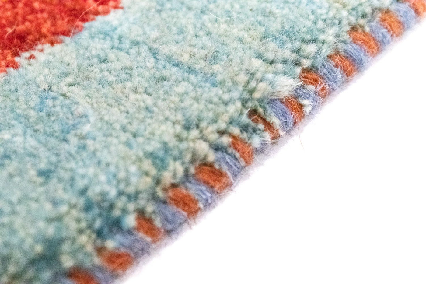 Persian Gabbeh Rug 60x40cm - Perserteppich Wollteppich