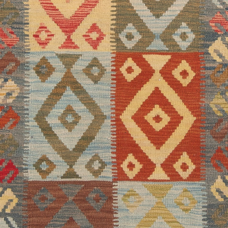 Kelim Rug - Splash - 168 x 106 cm - multicolored