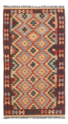 Runner Kelim Rug - Splash - 198 x 104 cm - multicolored