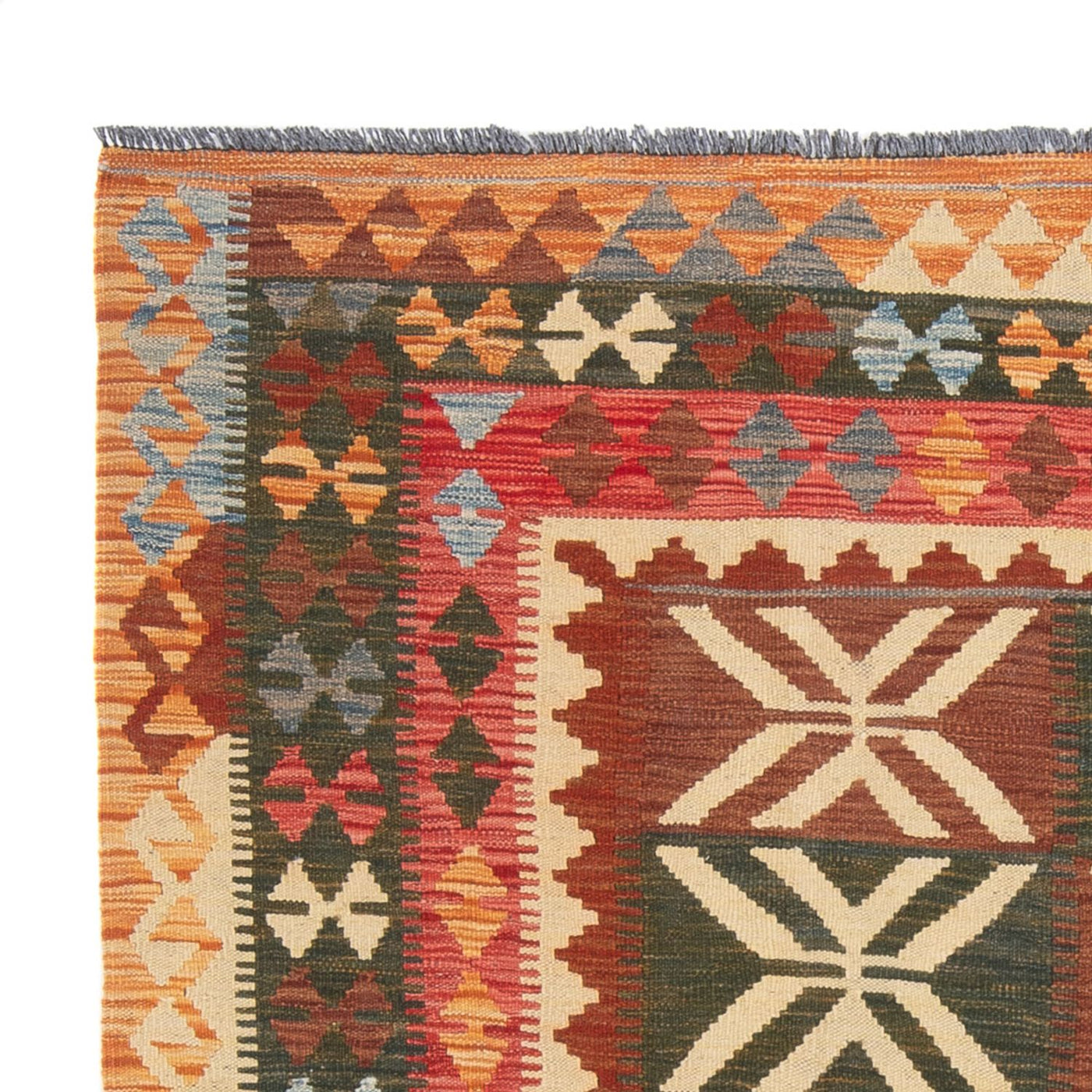 Kilim Maimana Rug 204x158cm - Wool Rug