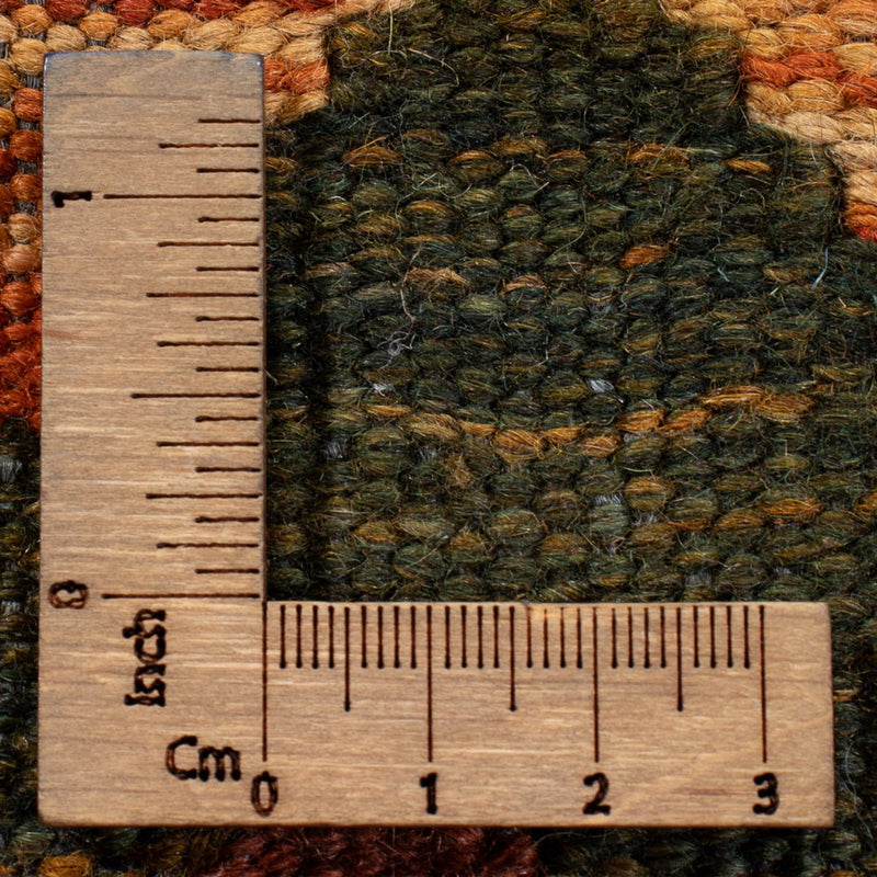 Kelim Rug - Splash - 204 x 158 cm - multicolored