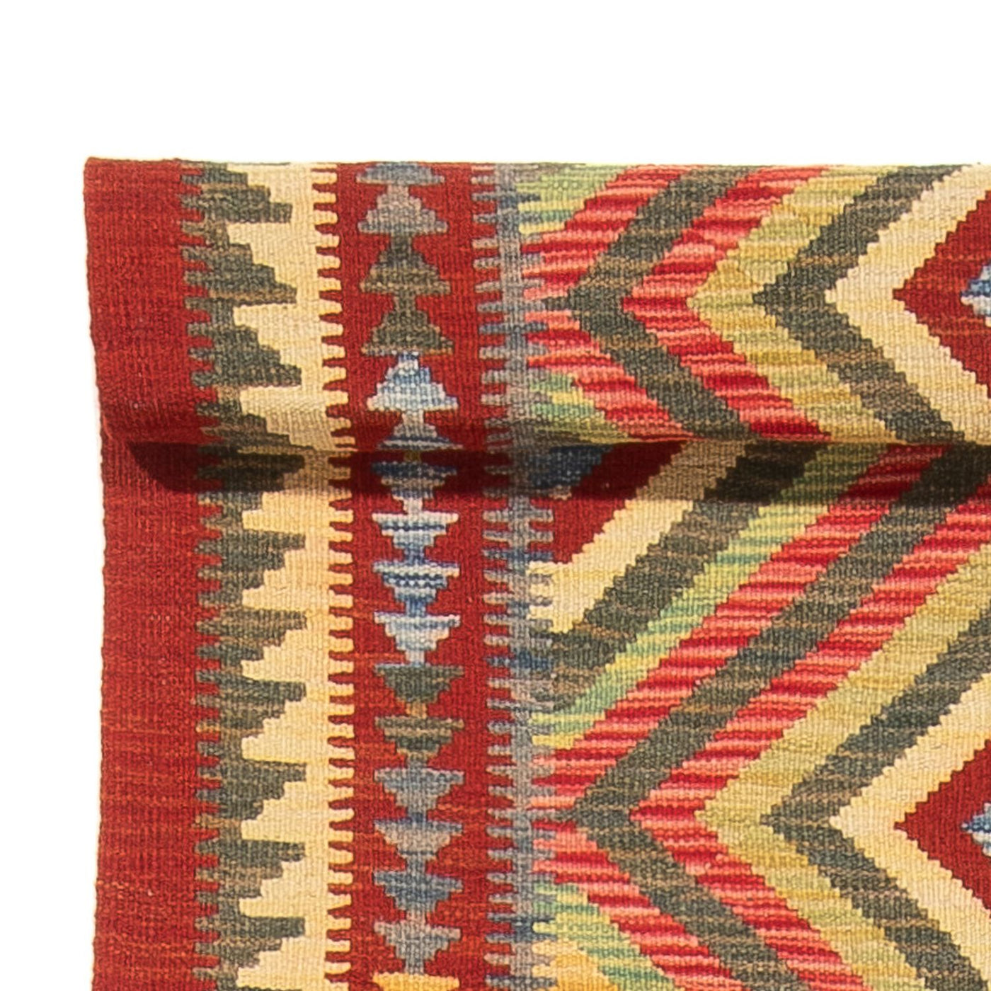 Kilim Maimana Rug 402x91cm - Wool Rug