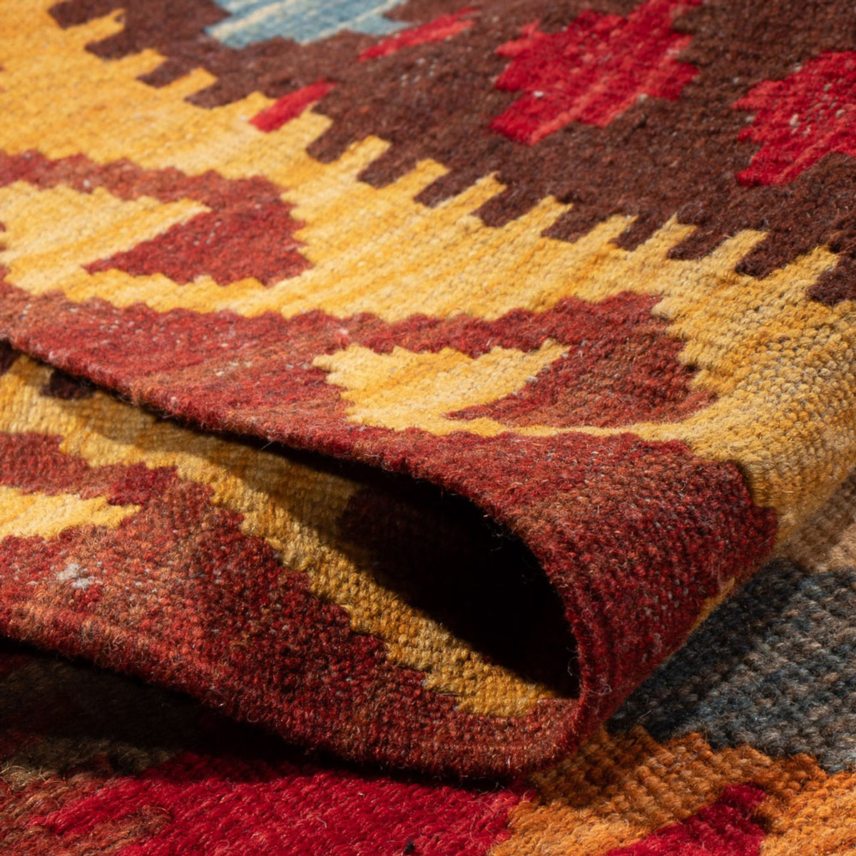 Kelim Rug - Splash - 150 x 100 cm - multicolored