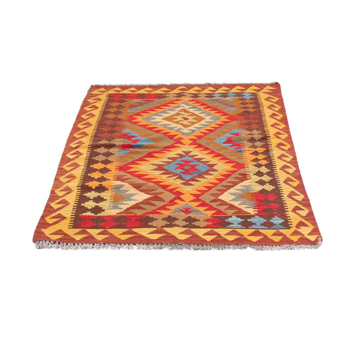 Kelim Rug - Splash - 150 x 100 cm - multicolored