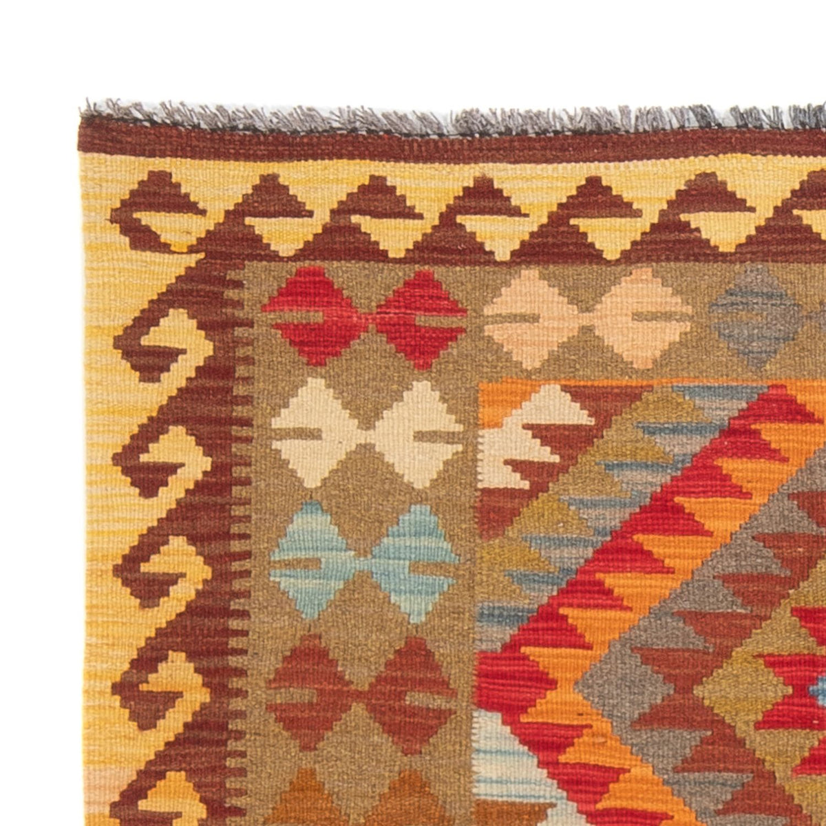 Kelim Rug - Splash - 149 x 103 cm - multicolored