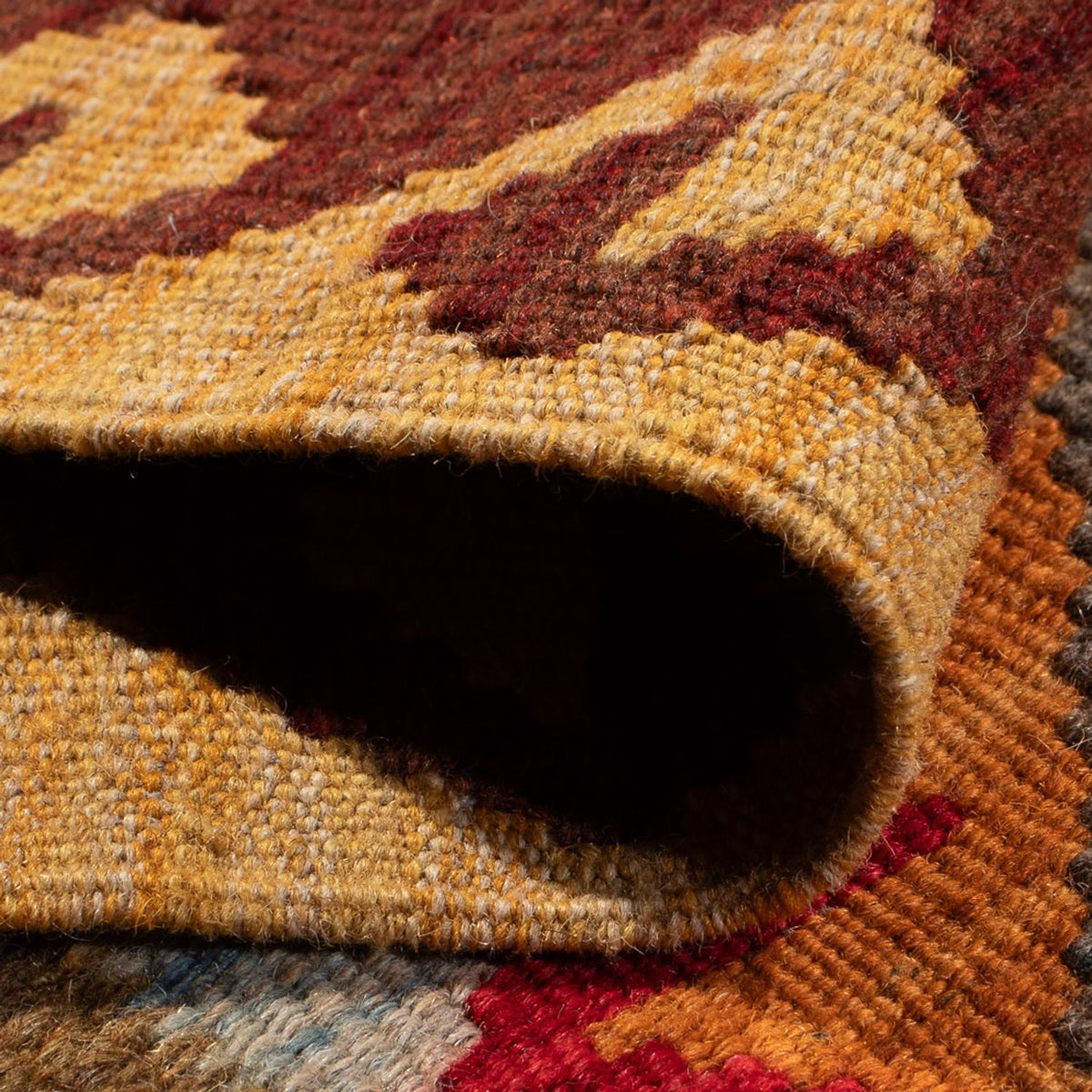 Kelim Rug - Splash - 149 x 103 cm - multicolored