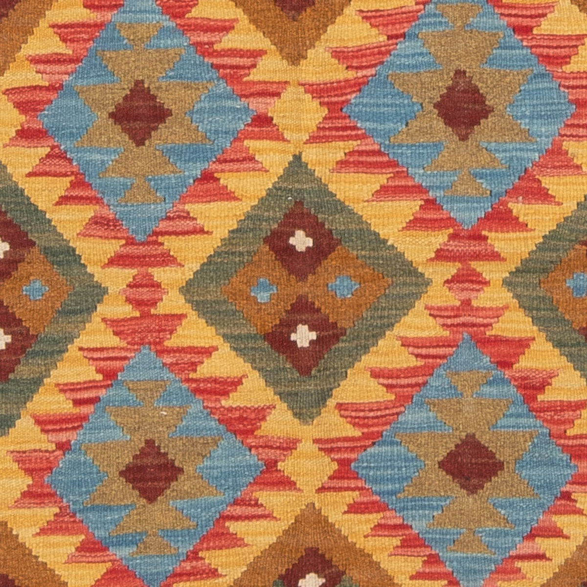 Kelim Rug - Splash - 151 x 103 cm - multicolored