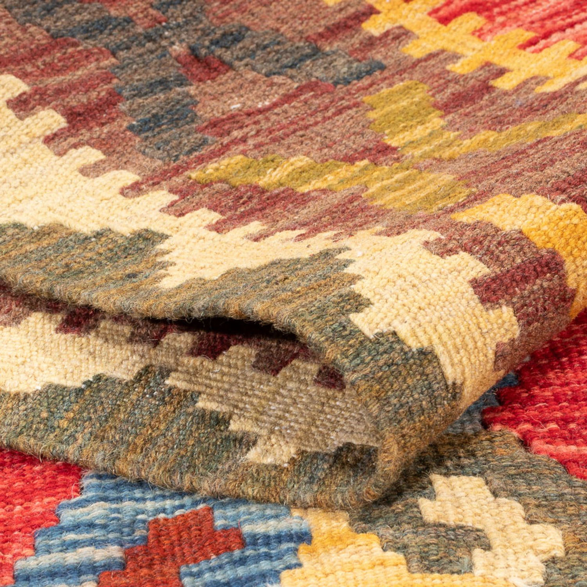 Kelim Rug - Splash - 152 x 100 cm - multicolored