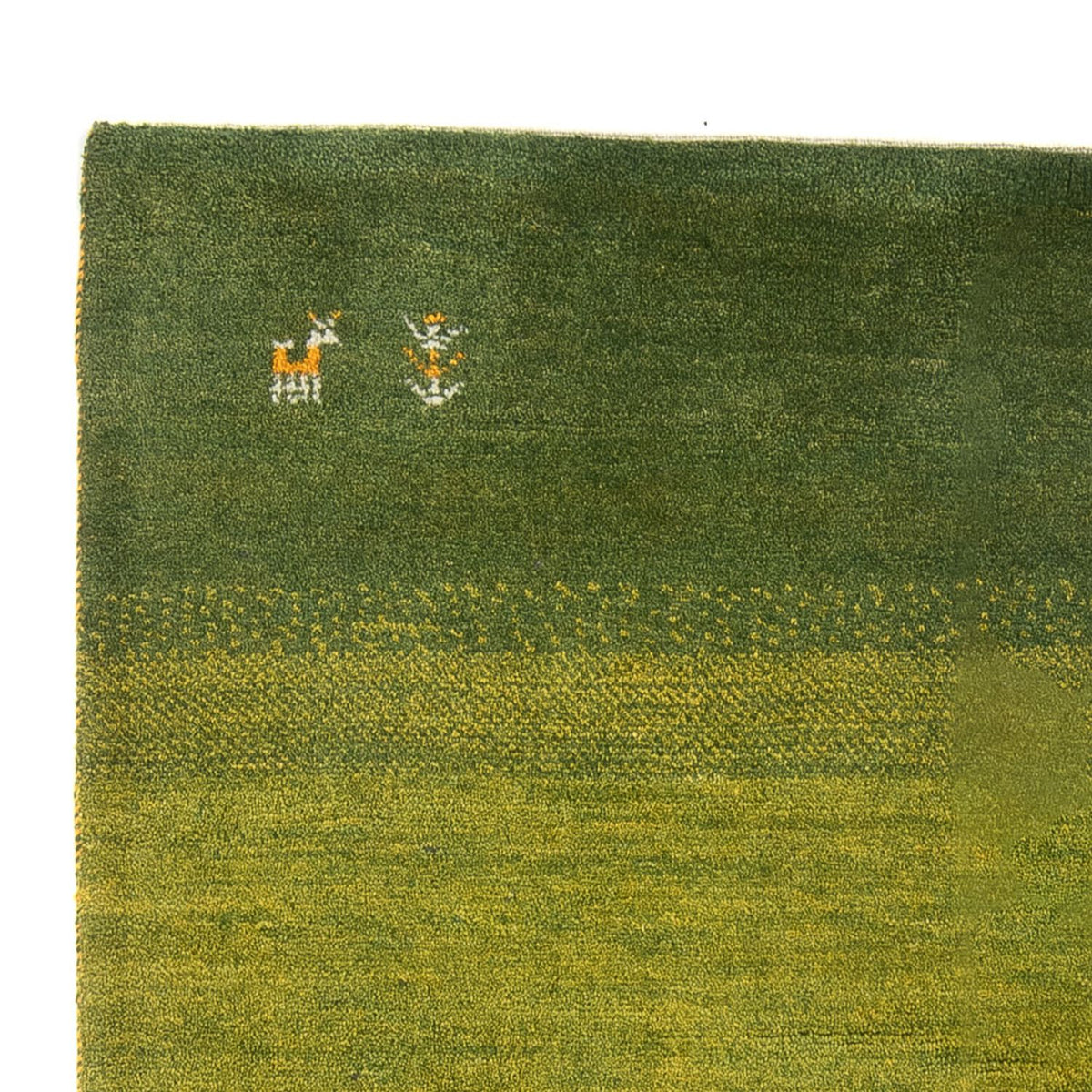 Gabbeh Rug - Perser - 201 x 148 cm - green