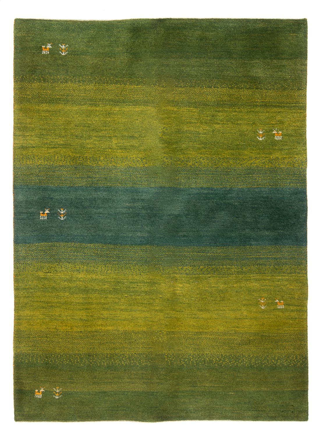Gabbeh Rug - Perser - 202 x 149 cm - green