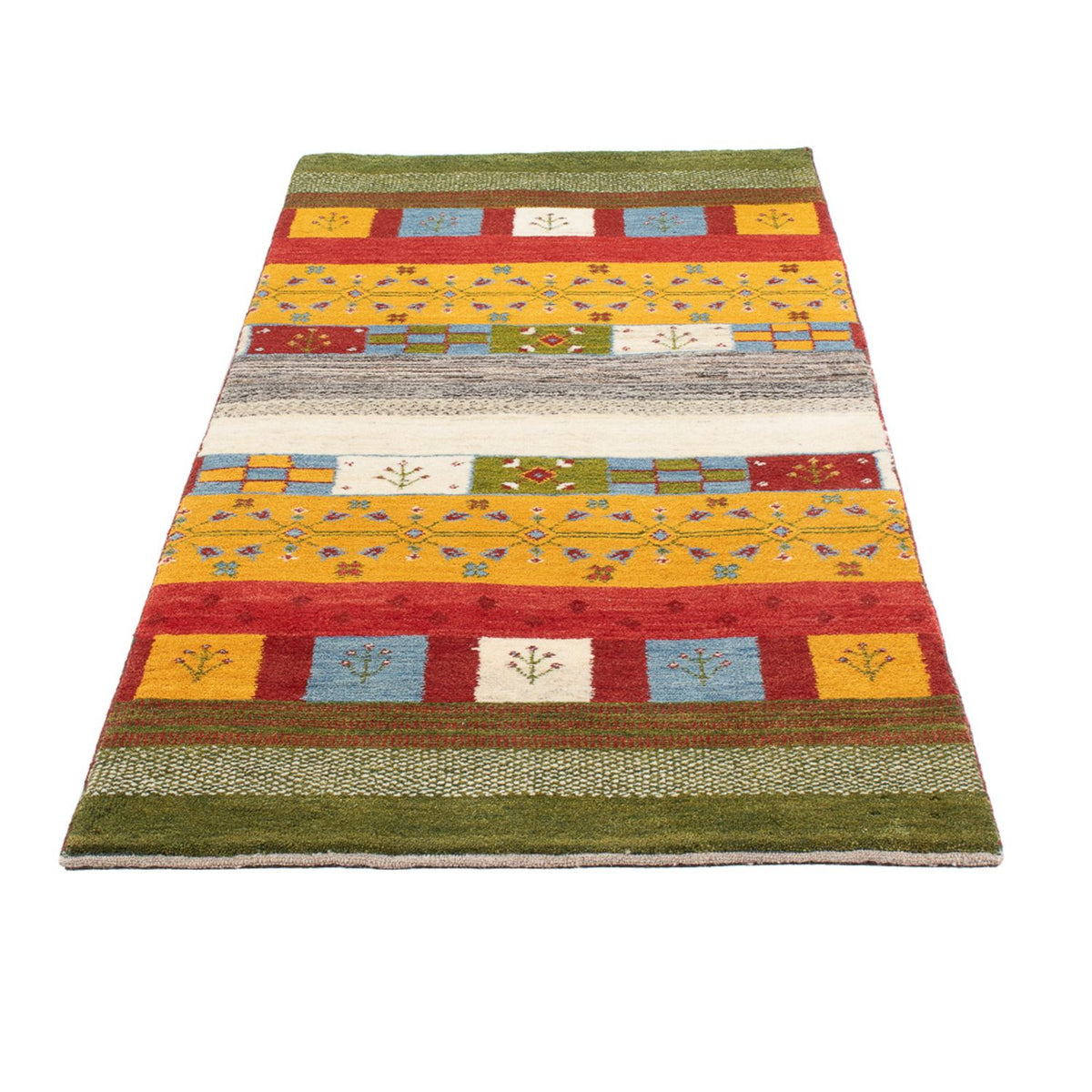 Runner Gabbeh Rug - Perser - 200 x 82 cm - multicolored