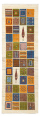 Persian Gabbeh Rug 242x83cm - Perserteppich Wollteppich