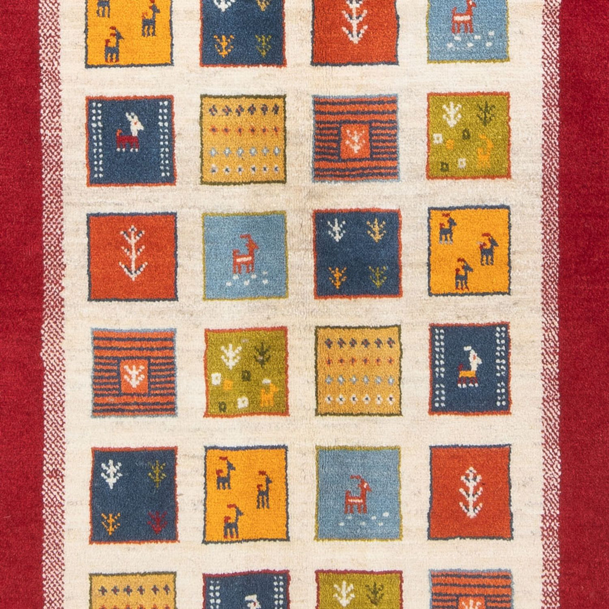 Gabbeh Rug - Perser - 204 x 157 cm - multicolored