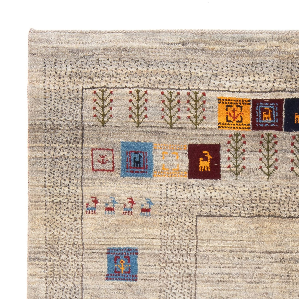 Gabbeh Rug - Perser - 196 x 155 cm - multicolored