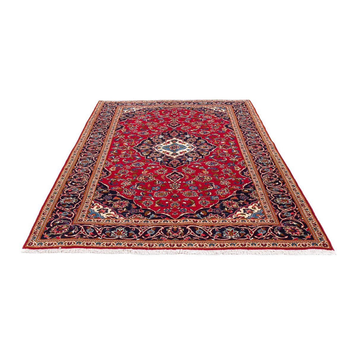 Perser Rug - Keshan - 250 x 152 cm - red