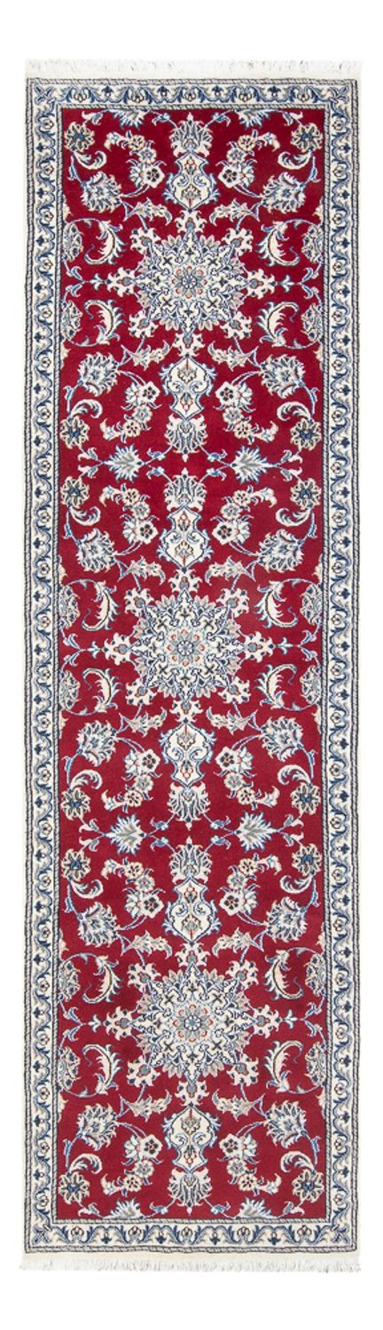 Runner Perser Rug - Nain - 294 x 79 cm - red
