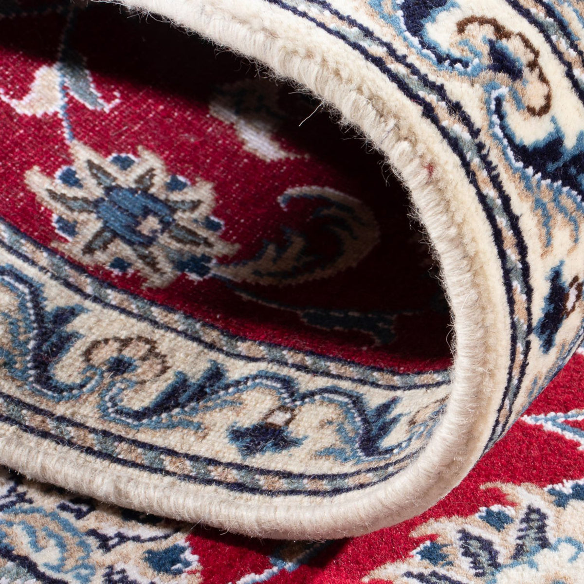 Runner Perser Rug - Nain - 294 x 79 cm - red