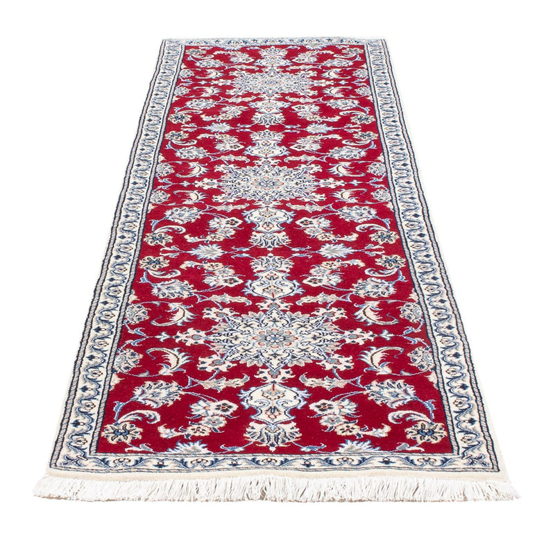 Runner Perser Rug - Nain - 294 x 79 cm - red