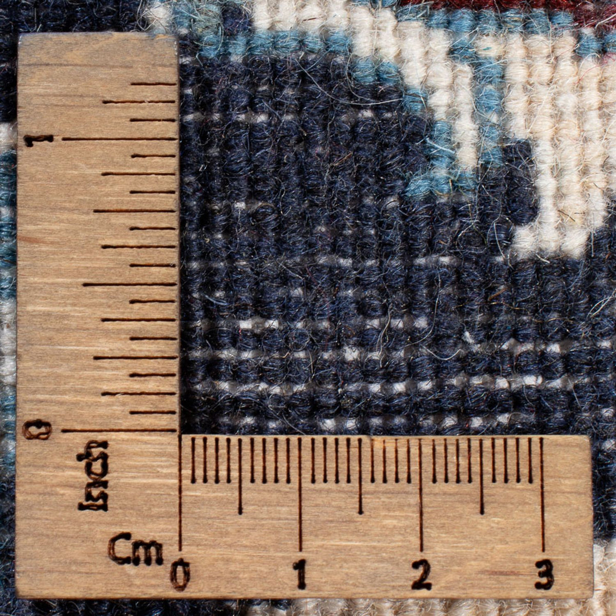 Runner Perser Rug - Nain - 210 x 79 cm - dark blue