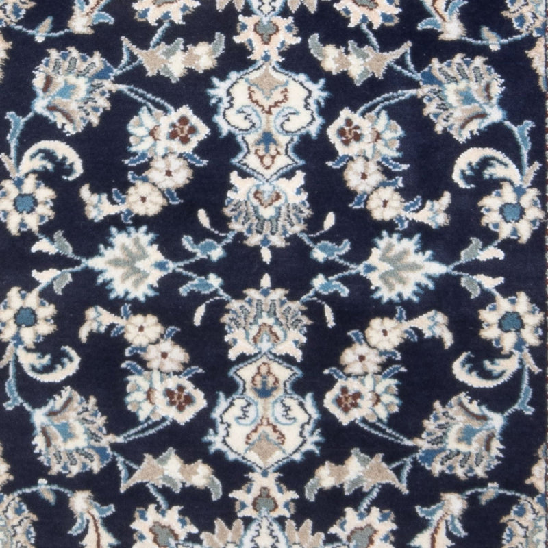 Runner Perser Rug - Nain - 197 x 77 cm - dark blue