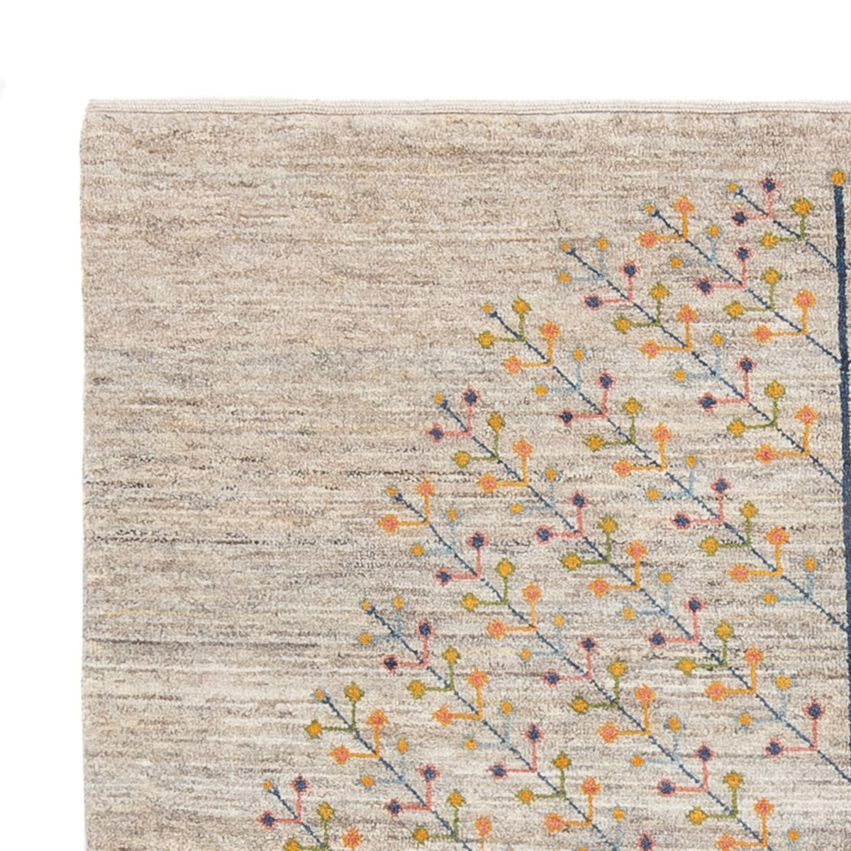 Gabbeh Rug - Perser - 200 x 151 cm - dark beige