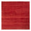 Gabbeh Rug - Perser square  - 210 x 210 cm - red