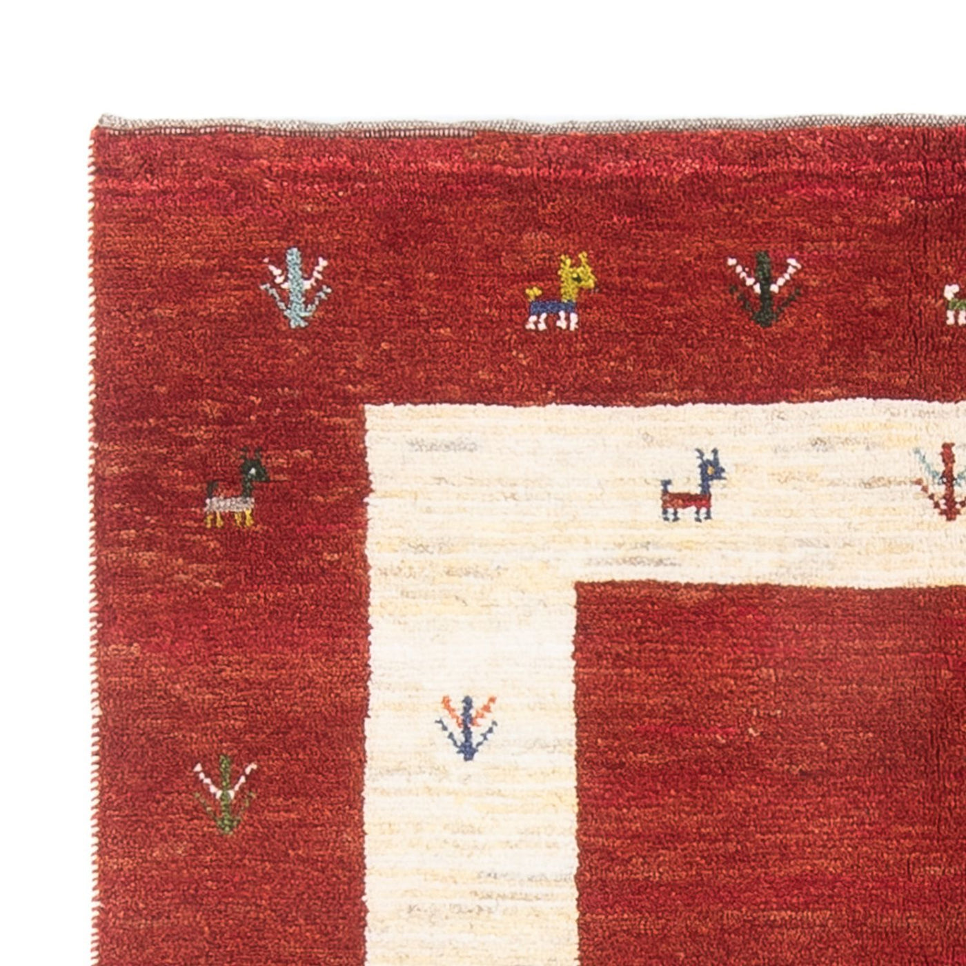 Persian Gabbeh Rug 175x122cm - Perserteppich Wollteppich