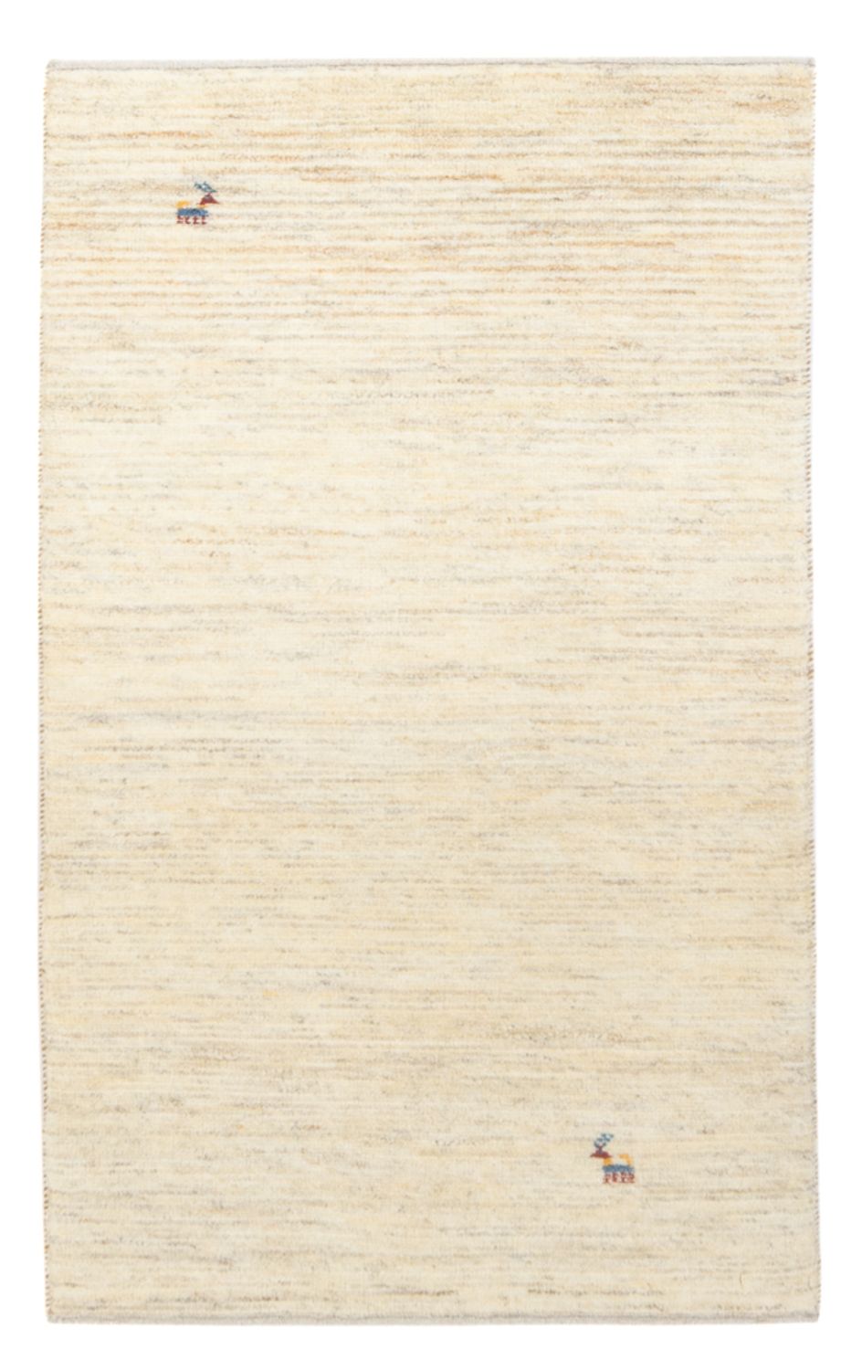 Gabbeh Rug - Perser - 137 x 73 cm - light beige