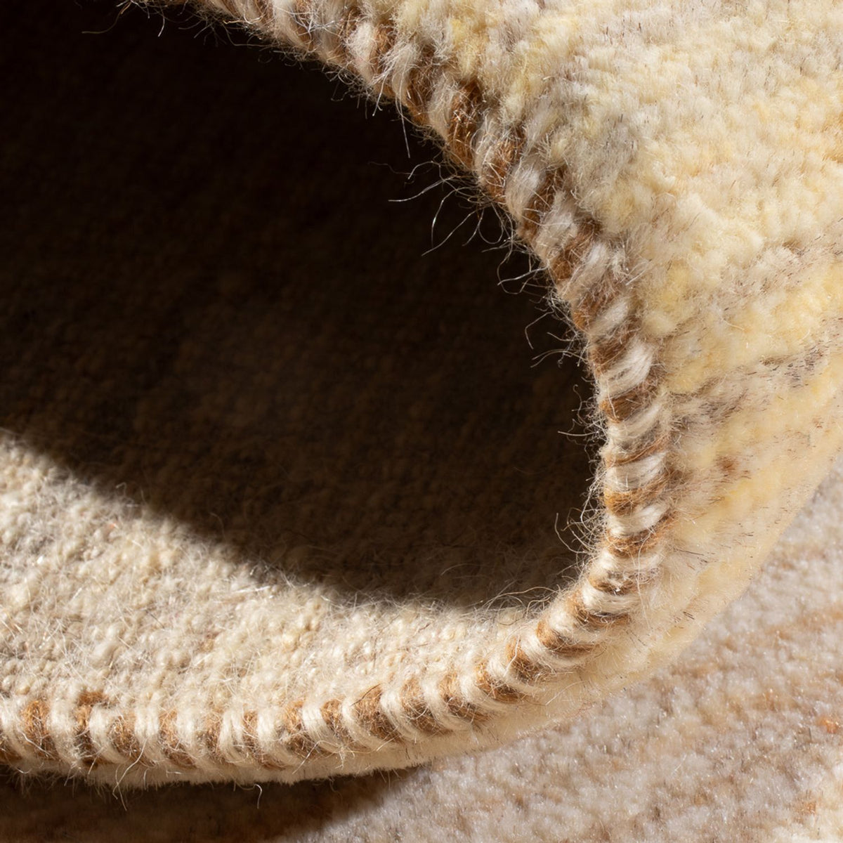 Gabbeh Rug - Perser - 137 x 73 cm - light beige