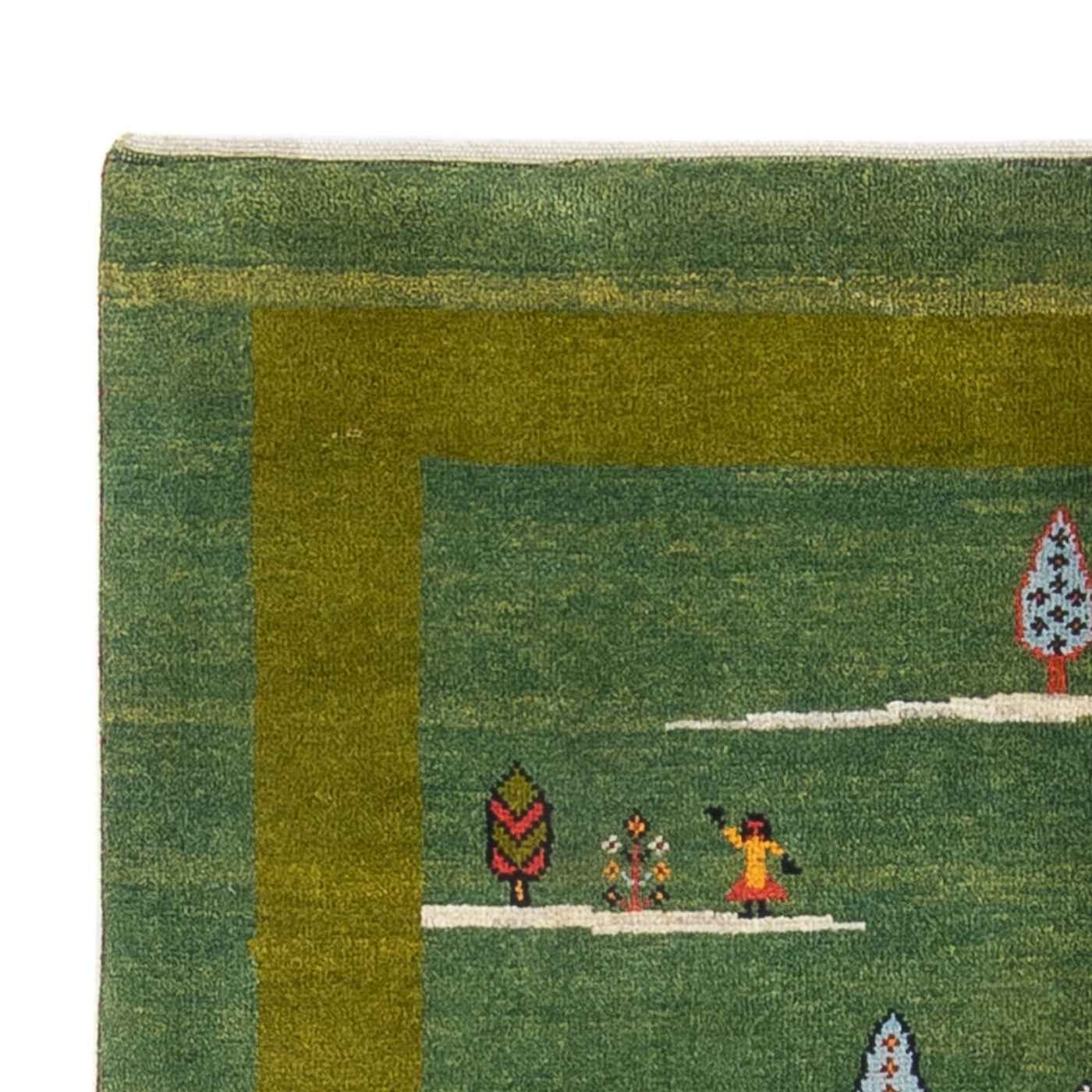 Persian Gabbeh Rug 183x120cm - Perserteppich Wollteppich
