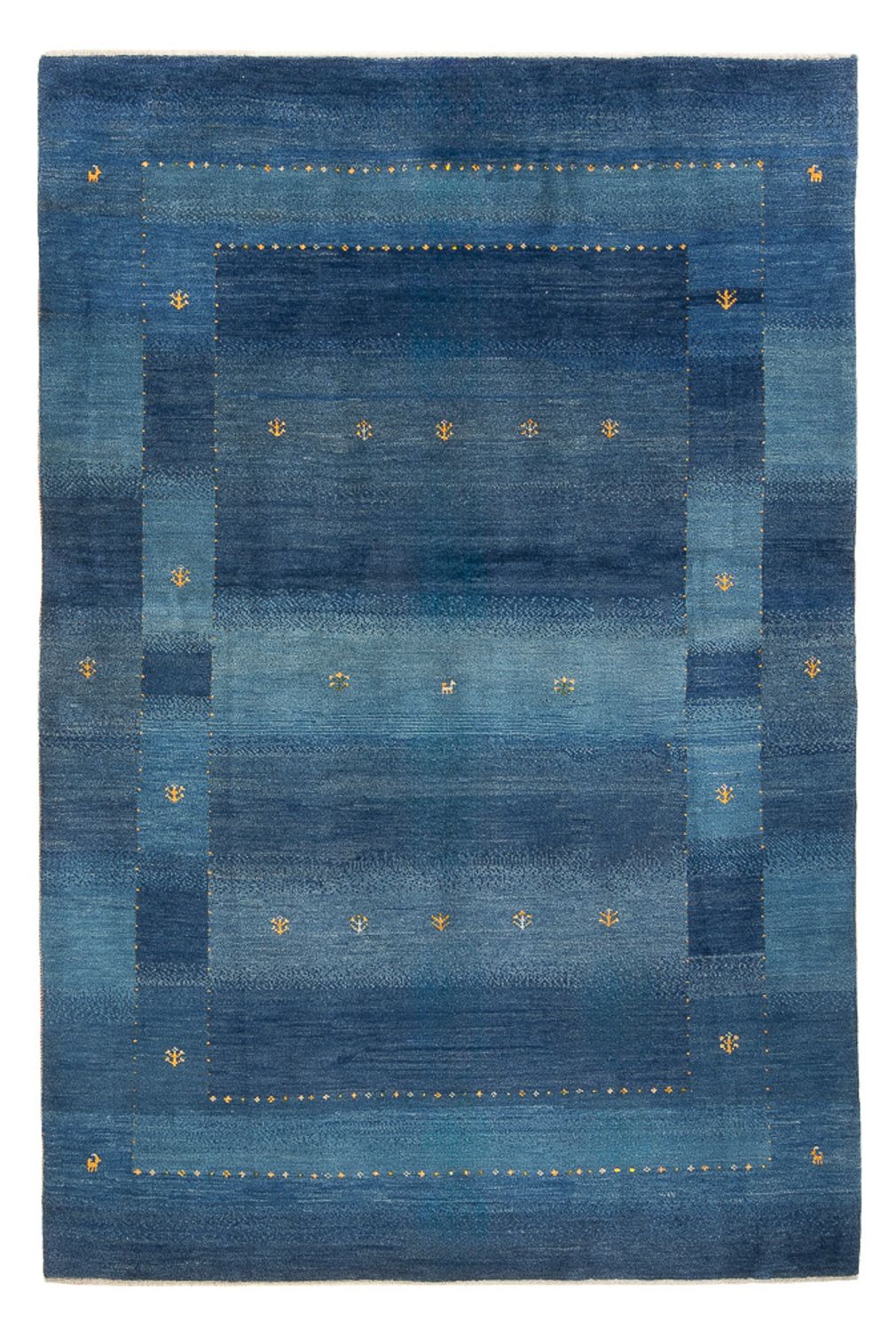 Gabbeh Rug - Perser - 264 x 175 cm - sea blue