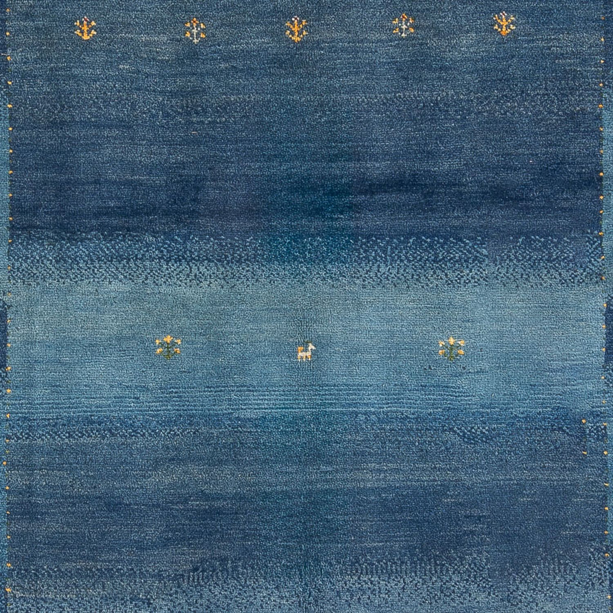 Gabbeh Rug - Perser - 264 x 175 cm - sea blue