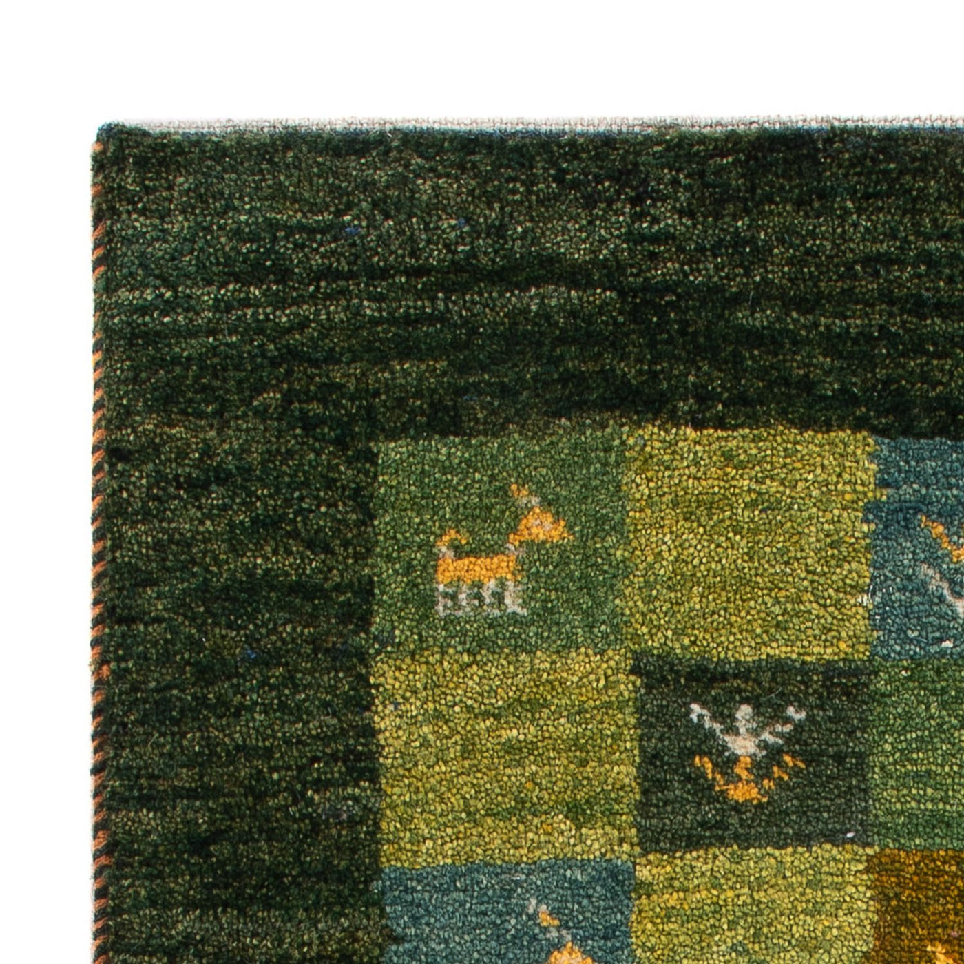 Persian Gabbeh Rug 87x61cm - Perserteppich Wollteppich