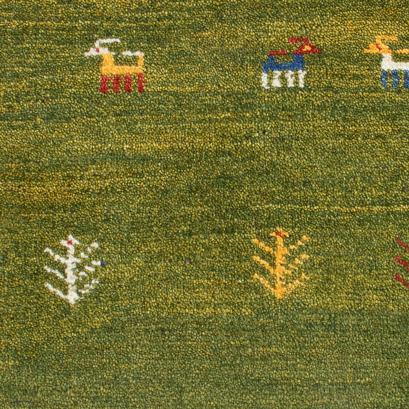 Gabbeh Rug - Perser - 86 x 58 cm - green