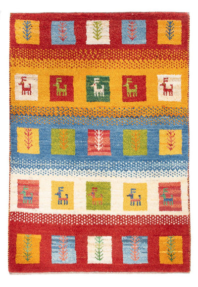 Persian Gabbeh Rug 61x87cm - Perserteppich Wollteppich