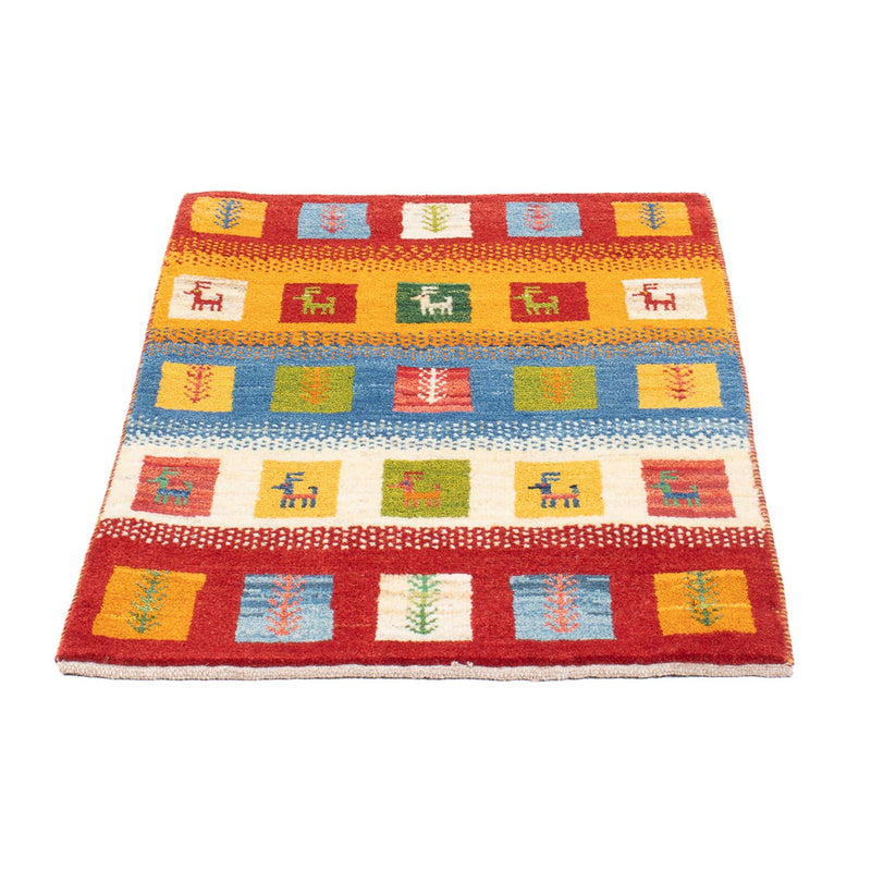 Gabbeh Rug - Perser - 87 x 61 cm - multicolored