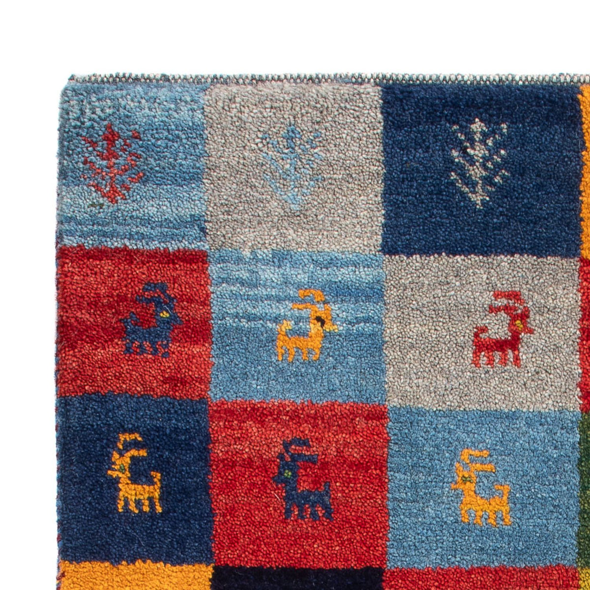 Persian Gabbeh Rug 63x90cm - Perserteppich Wollteppich