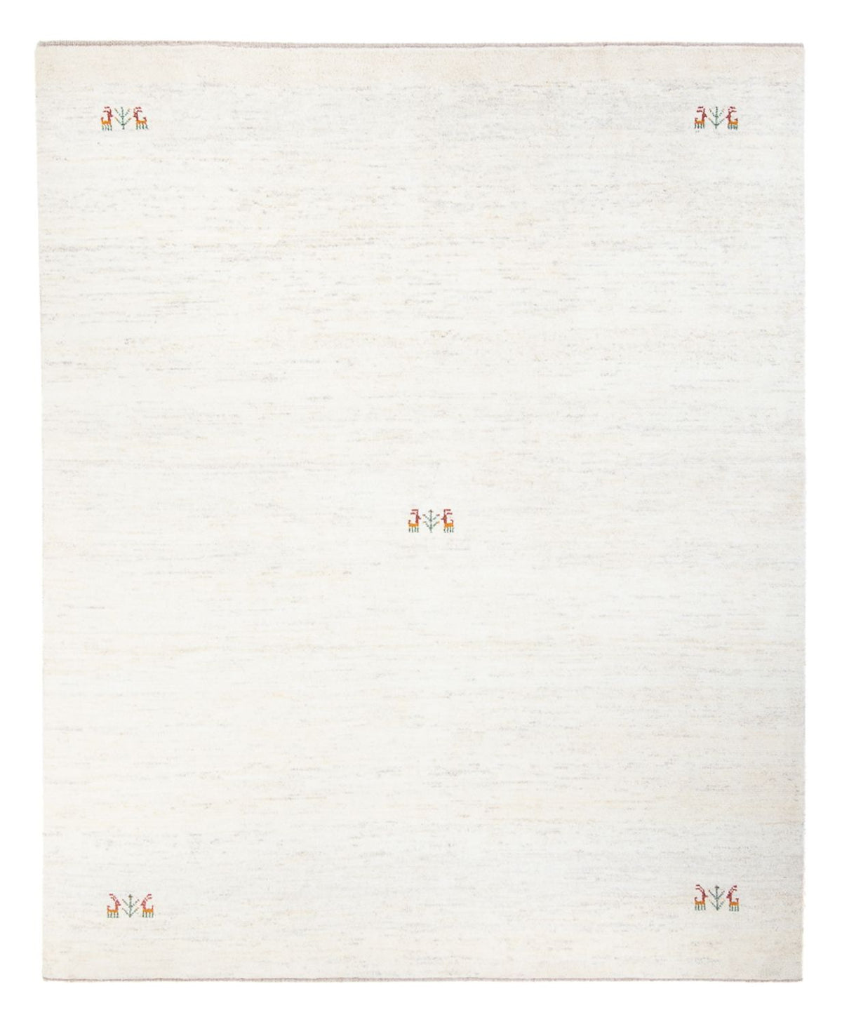 Gabbeh Rug - Perser - 243 x 198 cm - white