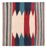 Kelim Rug - Oriental - 136 x 125 cm - mint green