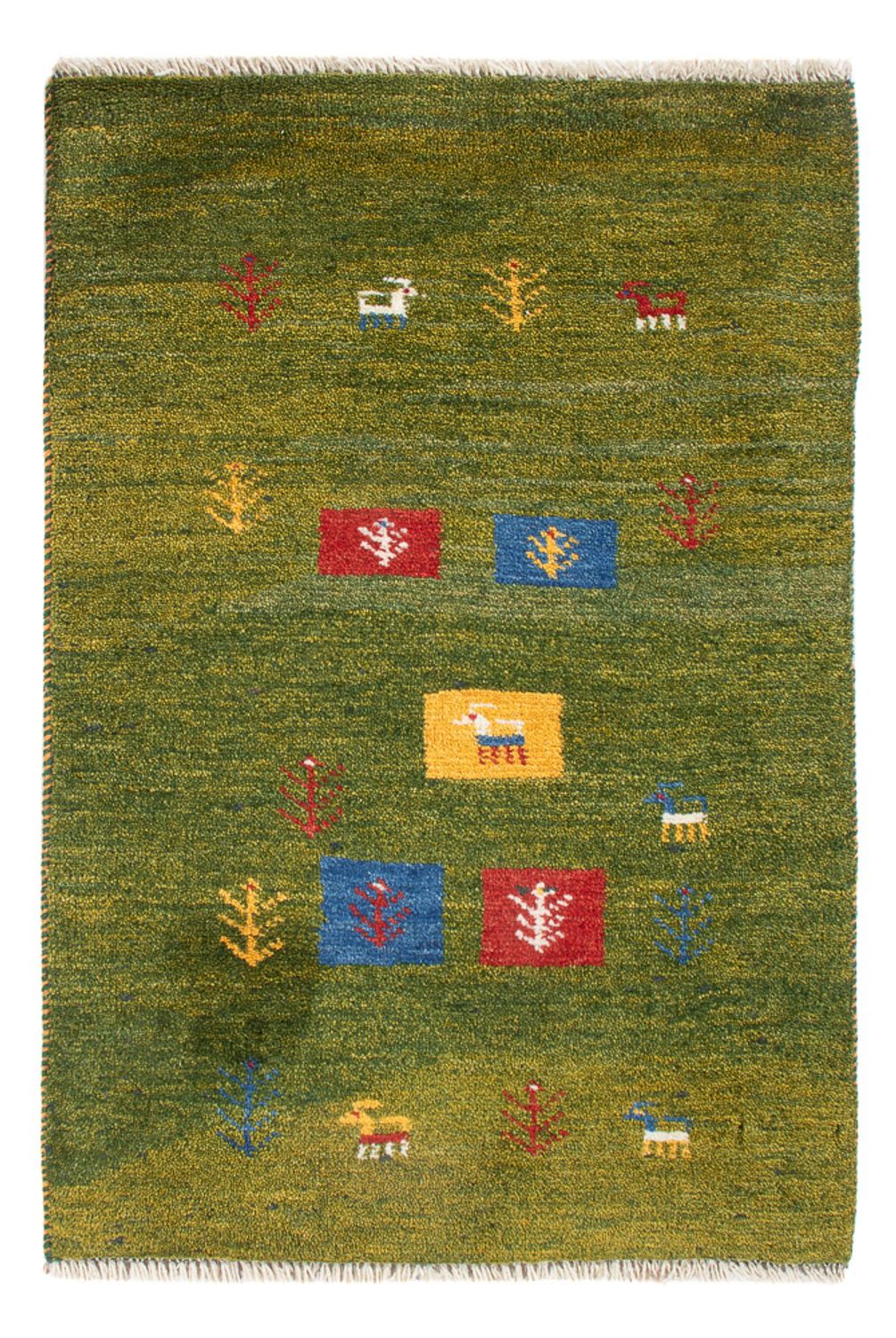 Gabbeh Rug - Perser - 85 x 55 cm - multicolored