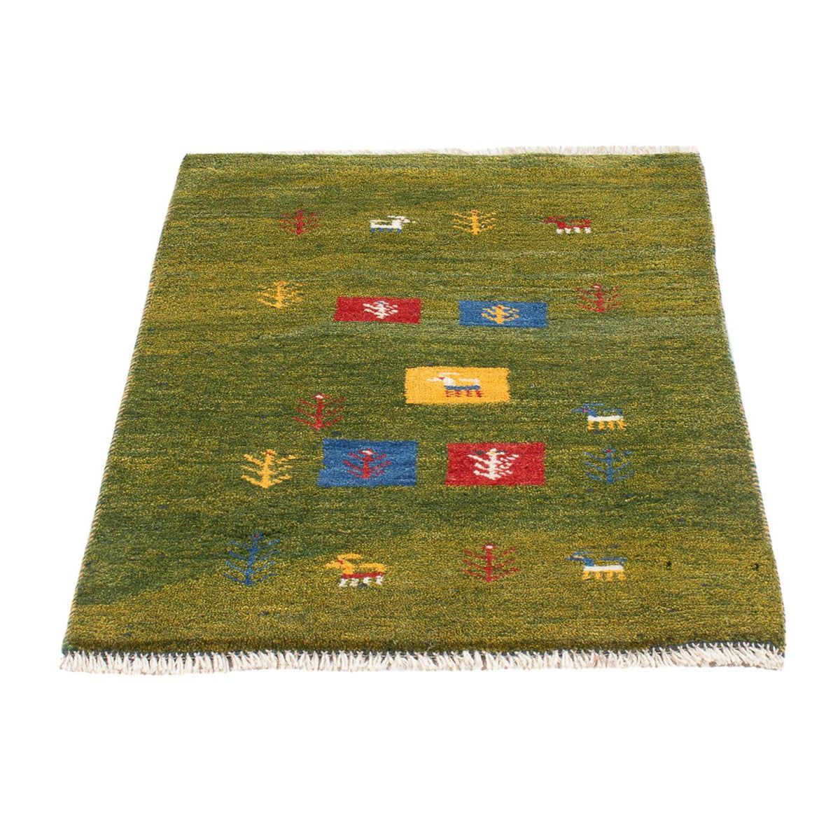Gabbeh Rug - Perser - 85 x 55 cm - multicolored