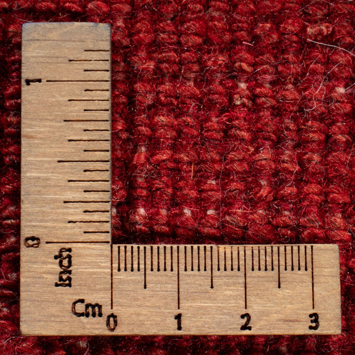 Runner Gabbeh Rug - Perser - 196 x 84 cm - dark red