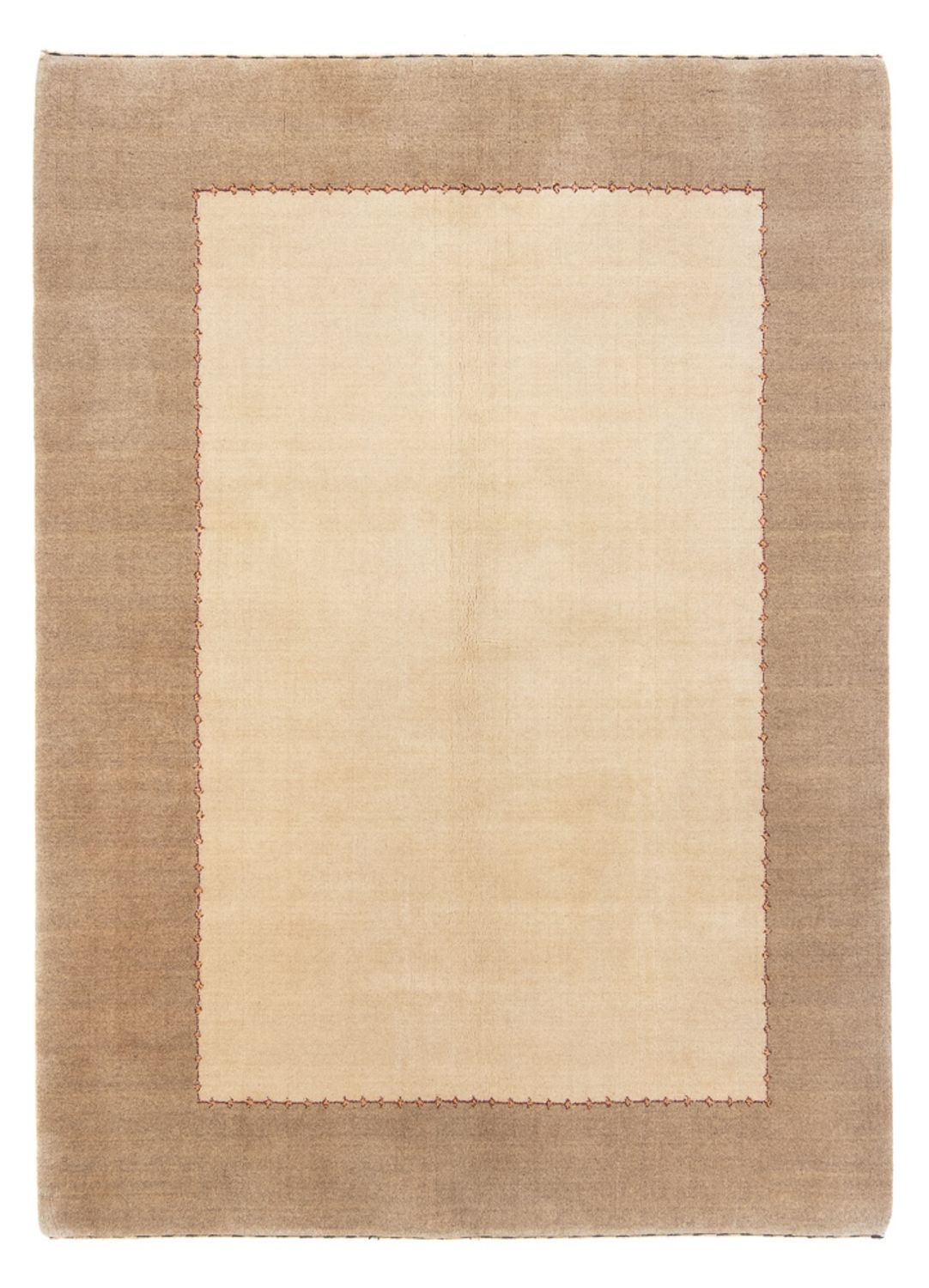 Gabbeh Rug - Loribaft Softy - 182 x 125 cm - light beige