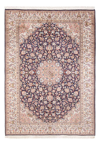 Silk Rug - Kashmir Silk - 187 x 123 cm - beige