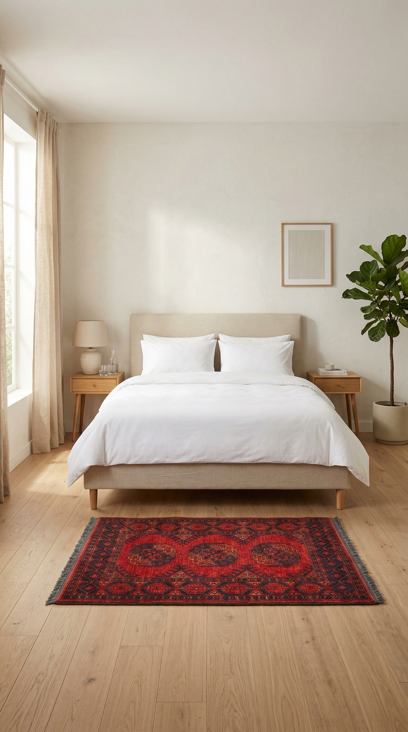 Afghan Rug 136x82cm - Oriental Rug