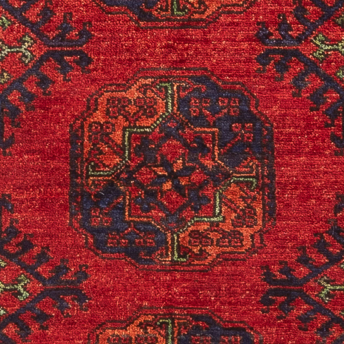 Afghan Rug - 136 x 82 cm - red