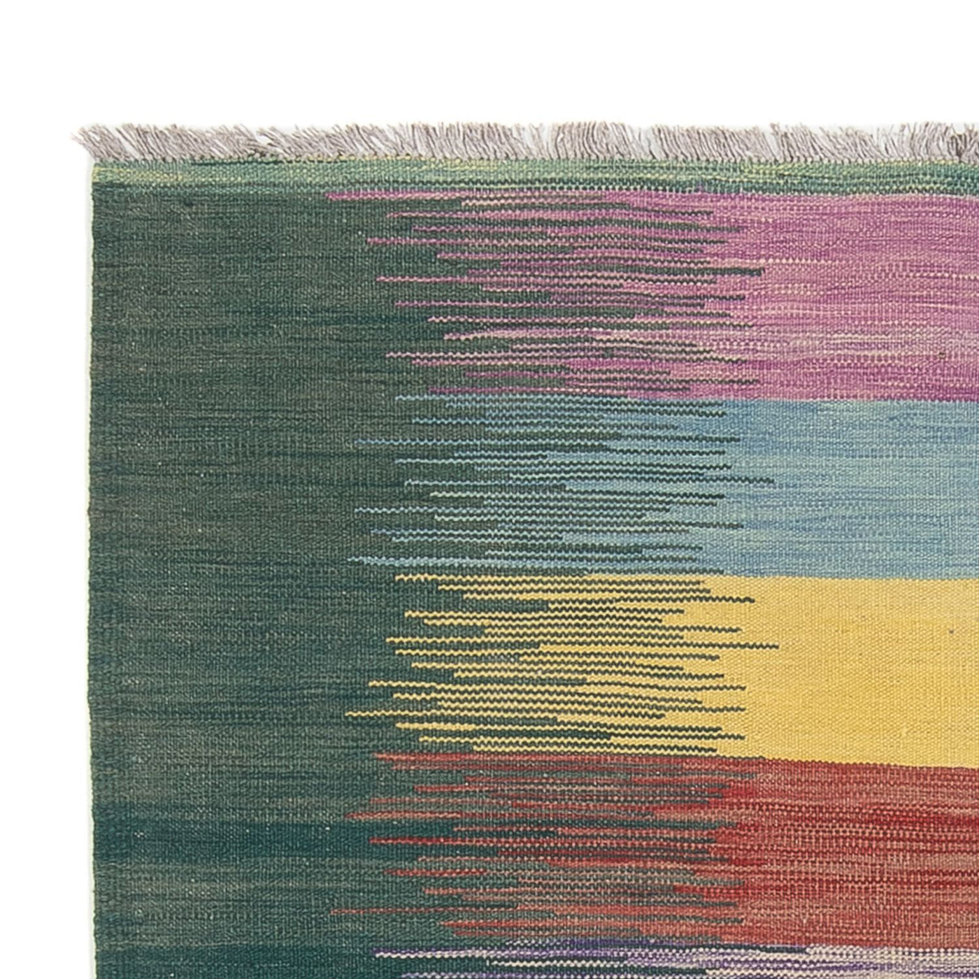 Modern Kilim Rug 201x143cm - Wool Rug
